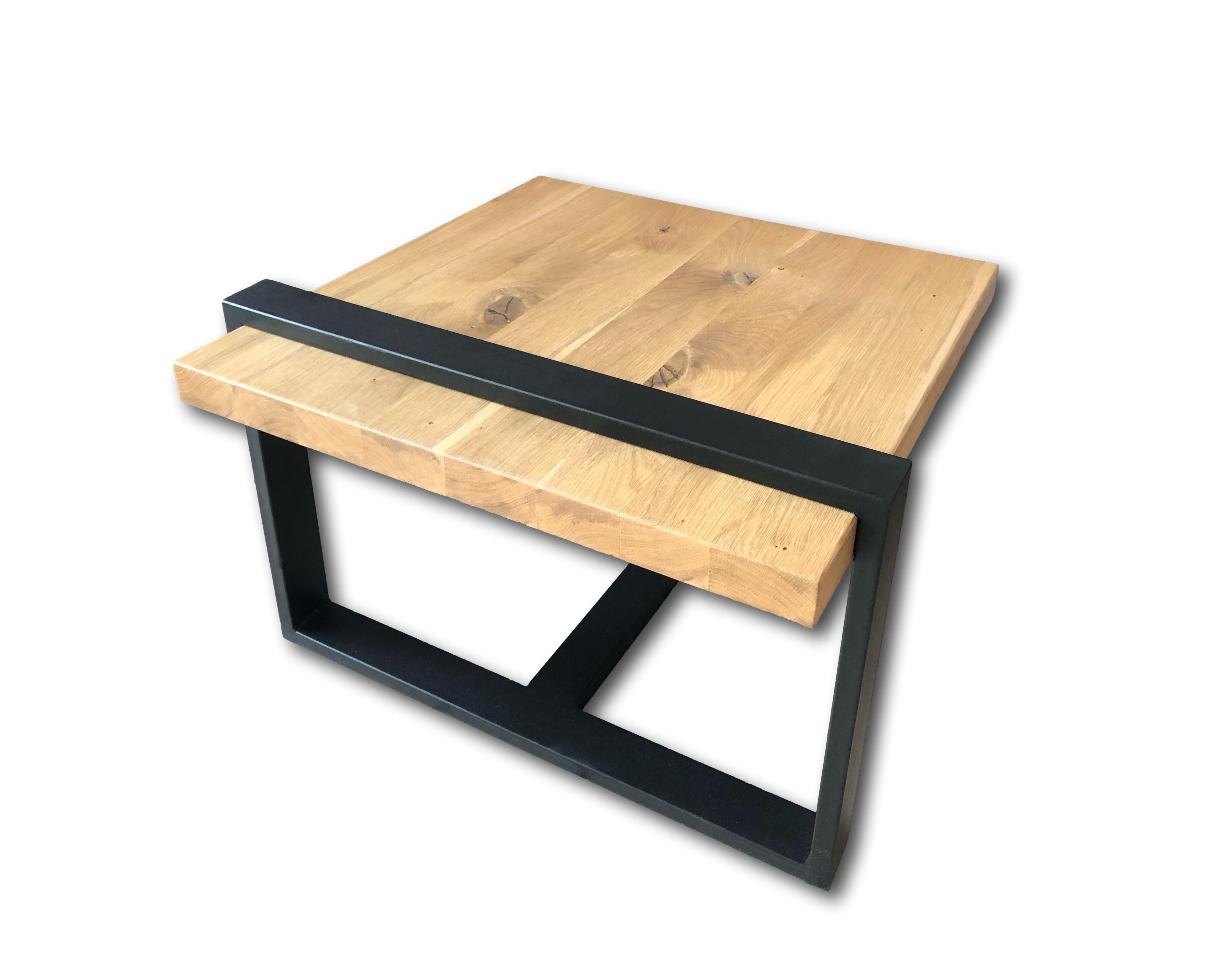 ŁAWA BLAT LITY 65X61X41 STYL LOFTOWY